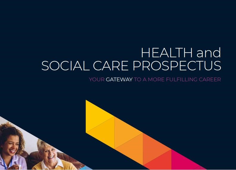 Adult Social Care Prospectus front cover